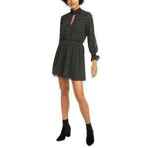 NEW Rachel Roy Lucy Black Dot Dress